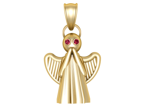 GIRL PENDANT Modello di stampa 3D