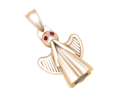 GIRL PENDANT 3D Print Model