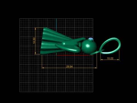 GIRL PENDANT 3D 打印模型