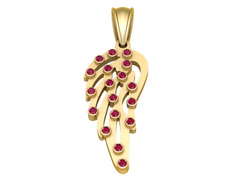 3D GOLD PENDANT 3D Принт Модель