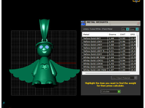 DOAL PENDANT 3D 프린트 모델