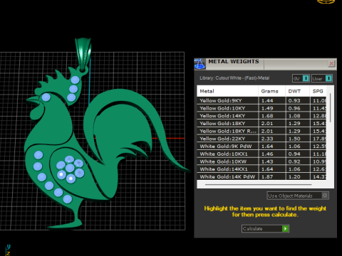 HEN PENDANT 3D Baskı Modeli