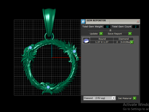 3D BRACELETS PENDANT 3Dプリントモデル