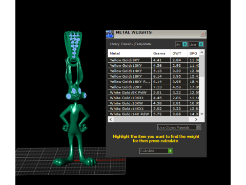 RABBIT PENDANT 3D 打印模型