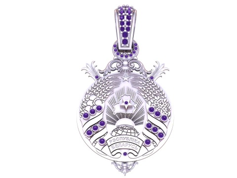 POLICE LOGO PENDANT 3D Print Model