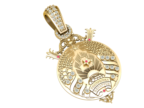 POLICE LOGO PENDANT 3D प्रिंट मॉडल