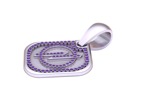 ENERGY GOLD PENDANT 3D printmodel