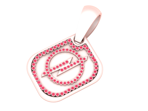 ENERGY GOLD PENDANT 3D printmodel
