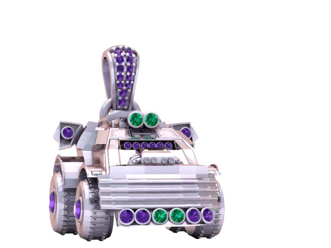 JEEB GOLD PENDANT 3D Print Model