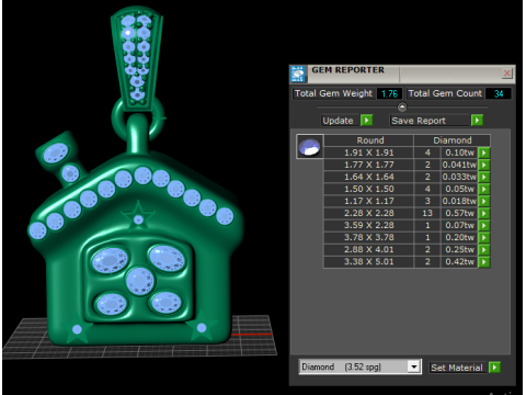 HOUSE PENDANT 3D Принт Модель