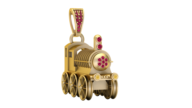 TRIAN PENDANT 3D Print Model .c4d .max .obj .3ds .fbx .stl .blend