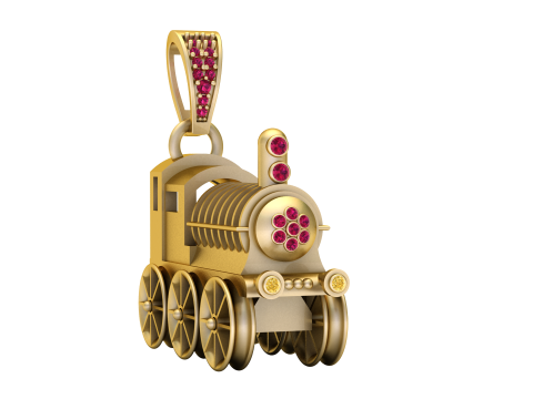 TRIAN PENDANT 3Dプリントモデル