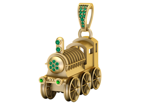 TRIAN PENDANT 3D Print Model