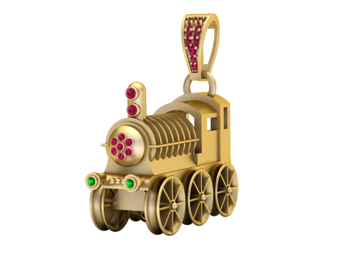 TRIAN PENDANT 3D Print Model