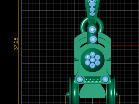 TRIAN PENDANT 3D Print Model