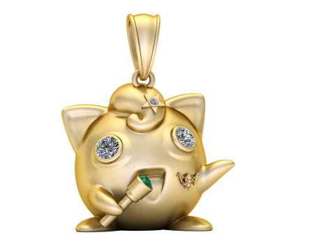 3D GOLD PENDANT 3D Print Model