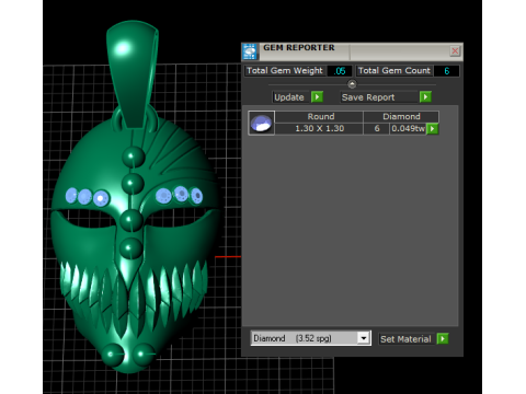 SKULL MASK FACES PENDANT 3D Print Model
