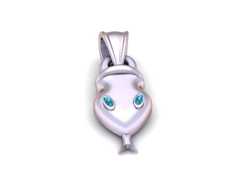 3D GOLD PENDANT 3D Druckmodell