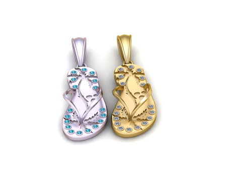 CHAPAL PENDANT 3D Принт Модель