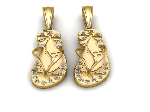CHAPAL PENDANT 3D Print Model