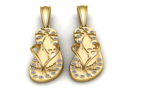 CHAPAL PENDANT 3D Print Model