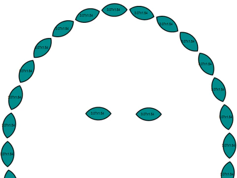 ROUND FACES PENDANT 3D Print Model