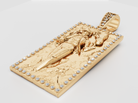 SQUAR MEN JOKER PENDANT Modello di stampa 3D