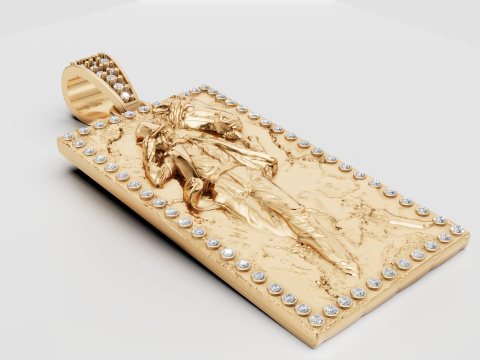 SQUAR MEN JOKER PENDANT Modello di stampa 3D