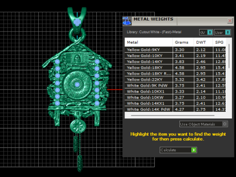 HOUSE PENDANT 3Dプリントモデル