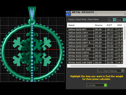 ROUND ENGEN PENDANT 3D 打印模型