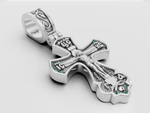 PLUS GOLD PENDANT 3D Print Model