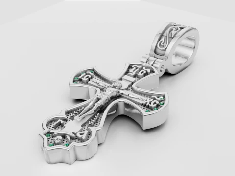 PLUS GOLD PENDANT 3D Print Model