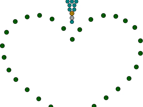 HEART GOLD PENDANT 3D Print Model