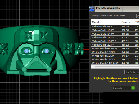MONKEY FACES RING Model Cetak 3D