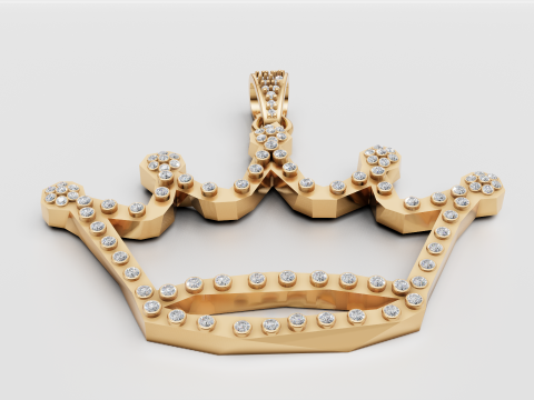 KING TAJJ PENDANT Modello di stampa 3D
