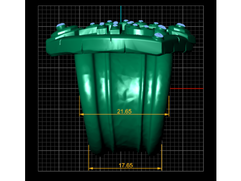 3D GOLD LOG RING 3D 프린트 모델