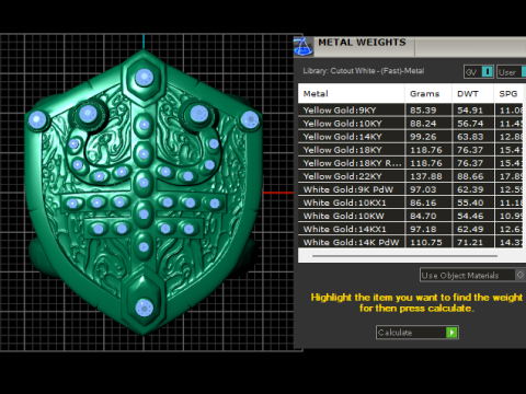 3D GOLD LOG RING 3D 프린트 모델