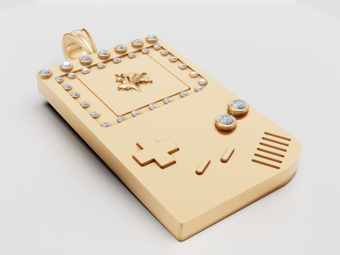 SQUAR PENDANT Modello di stampa 3D