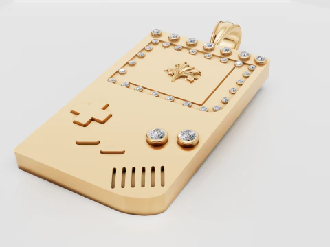SQUAR PENDANT 3D Print Model