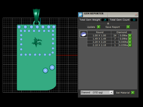SQUAR PENDANT Modello di stampa 3D
