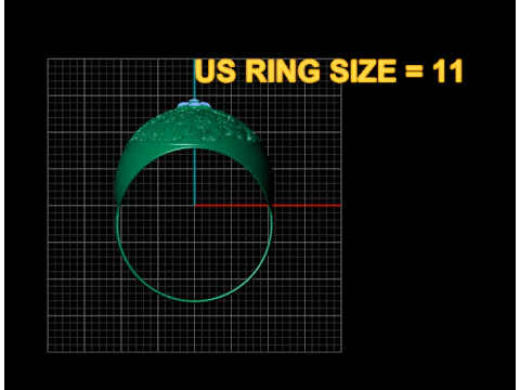 3D GOLD RING 3D Print Model