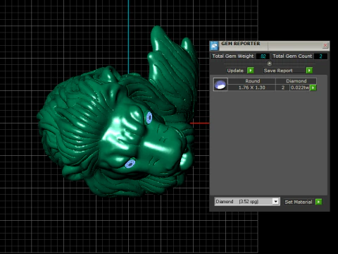 LION FACES PENDANT 3D Print Model