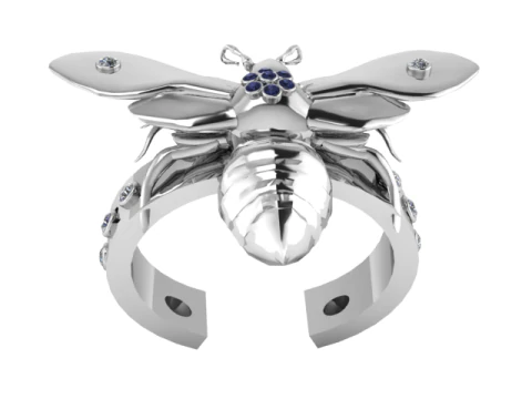 BUTTERFLY GOLD PENDANT 3D Print Model
