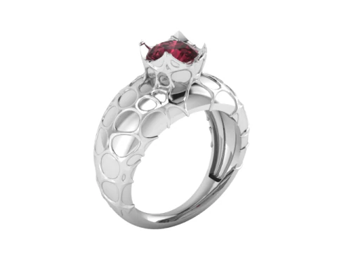 3D GOLD RING 3D Print Model