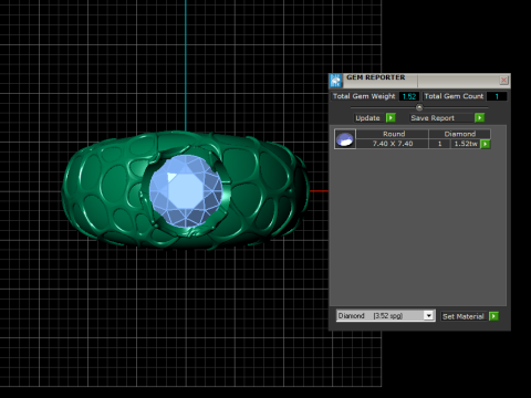 3D GOLD RING Modèles 3D en vedette