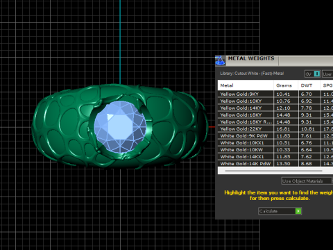 3D GOLD RING Modèles 3D en vedette