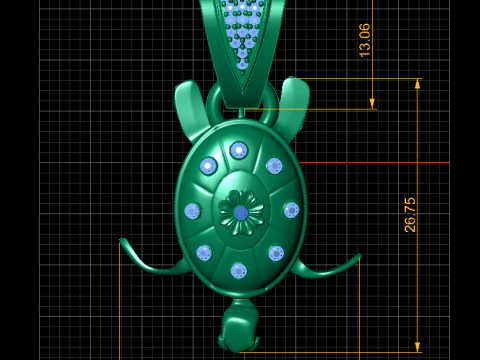 TATTLE PENDANT 3D Print Model