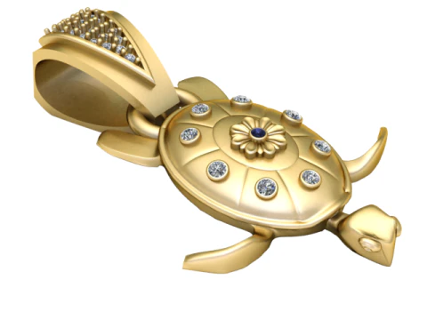 TATTLE PENDANT 3D Print Model