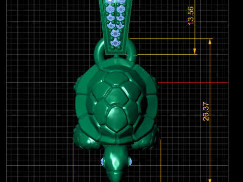TATTLE PENDANT 3D Print Model
