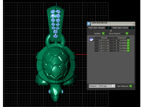TATTLE PENDANT 3D Print Model